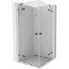MEXEN/S - Lunar Duo sprchovací kút dvere krídlové 105 x 105, transparent, grafit kartáčovaná 834-105L-105P-66-00 MEXEN/S - Lunar Duo sprchovací kút dvere krídlové 105 x 105, transparent, grafit kartáčovaná 834-105L-105P-66-00