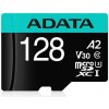 ADATA V30S micro SDXC 128 GB 100 MBps UHS-I U3 Class 10 s adaptérom