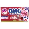 OMO Pracie kapsuly 3 v 1 s vôňou pivónie a fialky 29 ks OMO Pracie kapsuly 3 v 1 s vôňou pivónie a fialky 29 ks