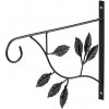 Vešiak Strend Pro, držiak na kvetináč, čierny, kovový, 30,5x25 cm Vešiak Strend Pro, držiak na kvetináč, čierny, kovový, 30,5x25 cm