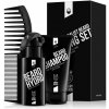 Angry Beards Minimalist Grooming Set Angry Beards Beard Hydro tonikum na bradu 100 ml + Angry Beards Jack Saloon Beard Shampoo šampón na bradu pre mužov 150 ml + Angry Beards hrebeň na bradu 1 ks