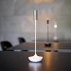Sigor Nabíjateľná stolová lampa Nucandle LED, biela/strieborná, IP54, stmievateľná - 4564601 Sigor Nabíjateľná stolová lampa Nucandle LED, biela/strieborná, IP54, stmievateľná - 4564601