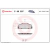 BREMBO Sada brzdových platničiek kotúčovej brzdy P49037 BREMBO Sada brzdových platničiek kotúčovej brzdy P49037