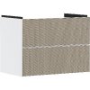 Hansgrohe Xevolos E - Umývadlová skrinka 78x58x48 cm, 2 zásuvky, matná biela/bronz 54178390 Hansgrohe Xevolos E - Umývadlová skrinka 78x58x48 cm, 2 zásuvky, matná biela/bronz 54178390