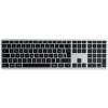 Satechi Slim X3 Bluetooth® klávesnica švajčiarska, QWERTZ antracitová tlačidla multimédií, s číselnou klávesnicou, podsvietenie; ST-BTSX3M-CH Satechi Slim X3 Bluetooth® klávesnica švajčiarska, QWERTZ antracitová tlačidla multimédií, s číselnou klávesnicou, podsvietenie; ST-BTSX3M-CH