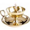 Nefertitis Olejová ghí lampa z mosadze NF23012 - cca 10,5 cm Nefertitis Olejová ghí lampa z mosadze NF23012 - cca 10,5 cm