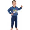 Pyžamo pre chlapcov do manžety Cornette Kids Work Zone tm.jeans veľkosť 98/104 Pyžamo pre chlapcov do manžety Cornette Kids Work Zone tm.jeans veľkosť 98/104