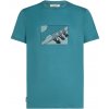 Pánske tričko Icebreaker Men Merino 150 Tech Lite SS Tee In The Wild Veľkosť: L / Farba: svetlomodrá Pánske tričko Icebreaker Men Merino 150 Tech Lite SS Tee In The Wild Veľkosť: L / Farba: svetlomodrá