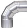 Komínové nerezové koleno 87 ° - ø 150mm, hr. mat. 0,8mm Komínové nerezové koleno 87 ° - ø 150mm, hr. mat. 0,8mm