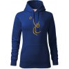 Volejbal zlatá - Mikina dámská Cape s kapucí - XL ( Kráľovská modrá ) Volejbal zlatá - Mikina dámská Cape s kapucí - XL ( Kráľovská modrá )