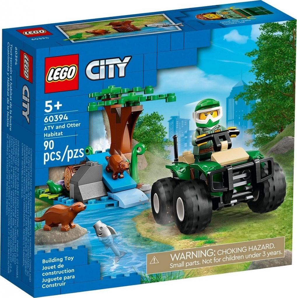 LEGO® City 60394 Štvorkolka v domove vydier