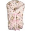 Klasická retro zavinovačka LALLY šnurovacia s výplňou, Little Balerina - ružová Baby Nellys Klasická retro zavinovačka LALLY šnurovacia s výplňou, Little Balerina - ružová Baby Nellys