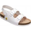 SANTÉ N/31/10/E BIELA / Dámske zdravotné sandále - biela 39 SANTÉ N/31/10/E BIELA / Dámske zdravotné sandále - biela 39