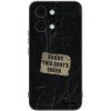 Picasee silikonový černý obal pro Xiaomi Poco X8 Pro Max - SORRY Picasee silikonový černý obal pro Xiaomi Poco X8 Pro Max - SORRY