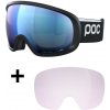 Lyžiarske okuliare POC Fovea + Vymeniteľná šošovka Fovea Clarity Highly Intense/Artificial Light Čierna Veľký rám Lyžiarske okuliare POC Fovea + Vymeniteľná šošovka Fovea Clarity Highly Intense/Artificial Light Čierna Veľký rám