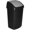 Curver Odpadkový kôš SWING 50 l, čierny