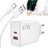RÝCHLA NABÍJAČKA PRE TELEFÓN XIAOMI KOCKA PD TYP C 67W + USB-C KÁBEL 1M RÝCHLA NABÍJAČKA PRE TELEFÓN XIAOMI KOCKA PD TYP C 67W + USB-C KÁBEL 1M