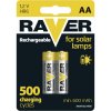 Batéria RAVER SOLAR HR6, nabíjateľná batéria, 600 mAh, bal. 2 ks, AA tužka Batéria RAVER SOLAR HR6, nabíjateľná batéria, 600 mAh, bal. 2 ks, AA tužka