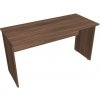 kancelársky stôl rovný 140 cm hl60 - GE 1400 orech kancelársky stôl rovný 140 cm hl60 - GE 1400 orech