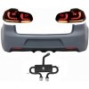 KITT Rear Bumper with Exhaust System and Taillights Full LED suitable for VW Golf VI (2008-2013) R20 Design Dynamic Sequential Turning Light (LHD and RHD) KITT Rear Bumper with Exhaust System and Taillights Full LED suitable for VW Golf VI (2008-2013) R20 Design Dynamic Sequential Turning Light (LHD and RHD)