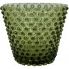 Váza, Svietnik, Kvetináč, Misa Hobnail 16cm – Ananás – lesná zelená Váza, Svietnik, Kvetináč, Misa Hobnail 16cm – Ananás – lesná zelená