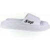 Pánske biele gumené šľapky SUP