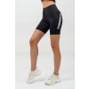 Nebbia Cyklistické šortky s vysokým pásom ICONIC 238 - BLACK - S Nebbia Cyklistické šortky s vysokým pásom ICONIC 238 - BLACK - S