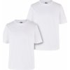 Urban Classics Pánske tričká Boys Organic Basic Tee 2-Pack Farba: white+white, Veľkosť: 116 cm