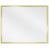 Mexen Loft, obdĺžnikové kúpeľňové zrkadlo 50 x 40 cm, farba rámu zlatá lesklá, 9852-050-040-000-50 Mexen Loft, obdĺžnikové kúpeľňové zrkadlo 50 x 40 cm, farba rámu zlatá lesklá, 9852-050-040-000-50