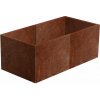 CORGARDEN Alto Vyvýšený záhon 69 × 136 × 52 cm, corten CORGARDEN 1010 CORGARDEN Alto Vyvýšený záhon 69 × 136 × 52 cm, corten CORGARDEN 1010