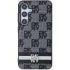 Zadný kryt DKNY PU Leather Checkered Pattern and Stripe pre Samsung Galaxy S24 Ultra, čierna Zadný kryt DKNY PU Leather Checkered Pattern and Stripe pre Samsung Galaxy S24 Ultra, čierna