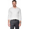 Ombre sveter OM-POLS-0140 s golierom biely