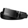 Peterson PTN A002 čierny automatický pánsky kožený opasok 115 cm Peterson PTN A002 čierny automatický pánsky kožený opasok 115 cm