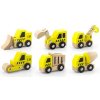 Viga Drevené stavebné autíčka pre deti Viga set 6 vozidiel Viga Drevené stavebné autíčka pre deti Viga set 6 vozidiel
