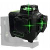 Samonivelačný krížový laser 3D laserová vodováha DEDRA 3x360° zelená Samonivelačný krížový laser 3D laserová vodováha DEDRA 3x360° zelená