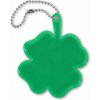 Reflexný prívesok štvorlístok - zelený Reflexný prívesok štvorlístok - zelený