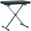 K&M 14066 Keyboard bench black fabric K&M 14066 Keyboard bench black fabric