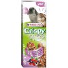 Versele-Laga Crispy tyčinky s lesným ovocím pre králiky a činčily 110 g Versele-Laga Crispy tyčinky s lesným ovocím pre králiky a činčily 110 g