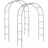 tectake 402660 2 záhradné oblúky na ruže - zelená tectake 402660 2 záhradné oblúky na ruže - zelená