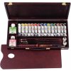 Olejové farby Rembrandt box professional