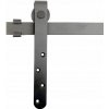 Walteco Set kovania pre posuvné dvere, dĺžka 1220mm, WS 20, 20 kg, čierny , 1035 Walteco Set kovania pre posuvné dvere, dĺžka 1220mm, WS 20, 20 kg, čierny , 1035