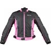 Bike It Insignia textilná dámska motocyklová bunda (čierna/ ružová), Varianta XS JKT26XS Bike It Insignia textilná dámska motocyklová bunda (čierna/ ružová), Varianta XS JKT26XS