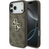 Zadný kryt Guess PU 4G Metal Logo pre iPhone 17 Pro Max Hnedý Zadný kryt Guess PU 4G Metal Logo pre iPhone 17 Pro Max Hnedý