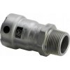 Prechodová oceľová spojka 15 mm x 1/2 Prechodová oceľová spojka 15 mm x 1/2