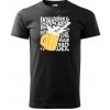 Sablio Tričko s potlačou Don´t drink & drive - čierne 4XL Sablio Tričko s potlačou Don´t drink & drive - čierne 4XL