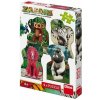 Dino Puzzle - Zafari: Zoomba a kamarádi - 4 x 54 dílků Dino Puzzle - Zafari: Zoomba a kamarádi - 4 x 54 dílků