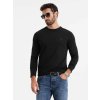Trendy čierne tričko s dlhým rukávom a s logom V1 LSBC-0124 - L Trendy čierne tričko s dlhým rukávom a s logom V1 LSBC-0124 - L
