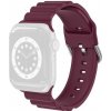 AppleKing elegantný silikónový remienok pre Apple Watch Ultra 49mm / 46mm / 45mm / 44mm / 42mm - vínový - možnosť vrátiť tovar ZADARMO do 30tich dní AppleKing elegantný silikónový remienok pre Apple Watch Ultra 49mm / 46mm / 45mm / 44mm / 42mm - vínový - možnosť vrátiť tovar ZADARMO do 30tich dní