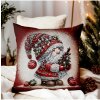 Mondo Italia Vianočná gobelínová obliečka na vankúš Chenille IT046 Viacfarebná 42x42 cm Mondo Italia Vianočná gobelínová obliečka na vankúš Chenille IT046 Viacfarebná 42x42 cm