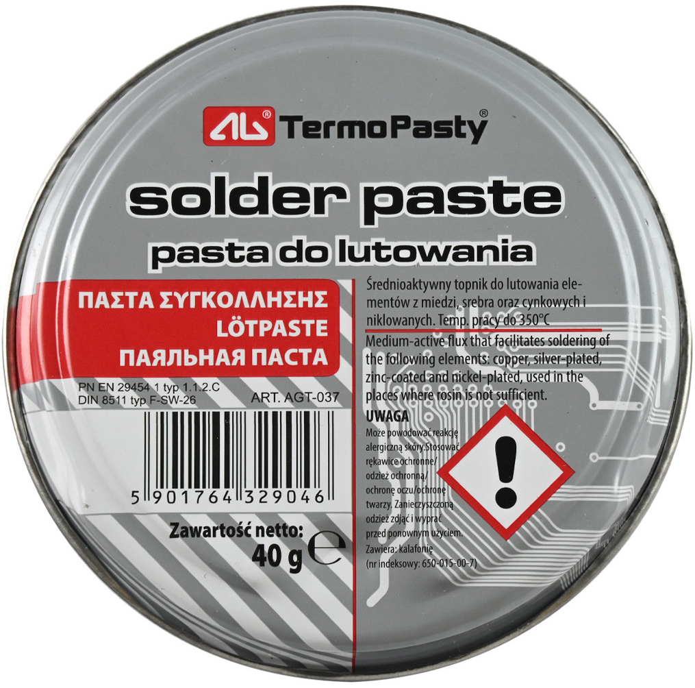 AG TermoPasty Spájkovacia pasta 40g